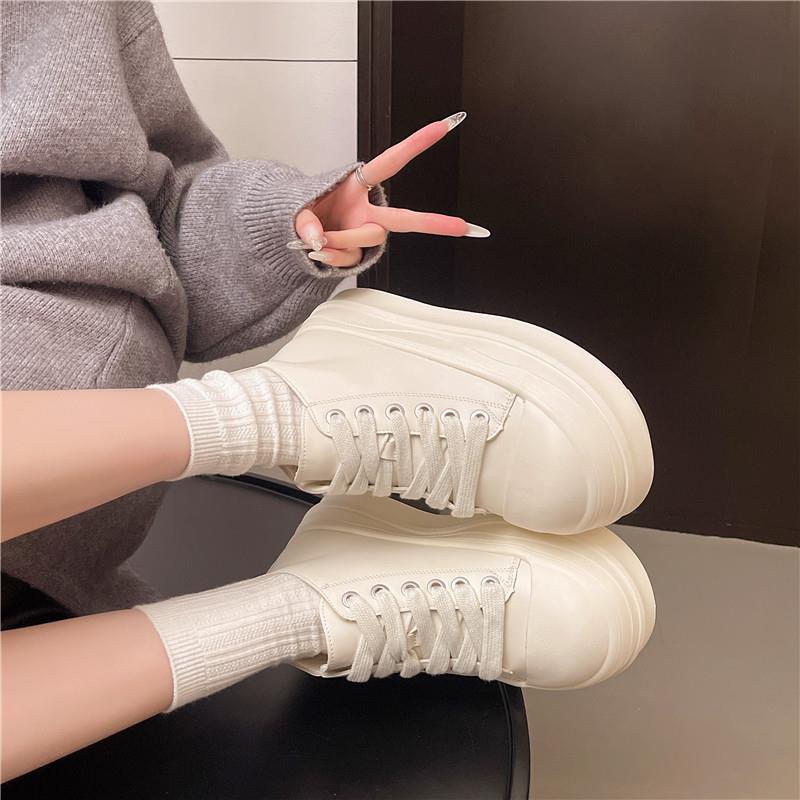 推荐松糕厚底增高女鞋子小