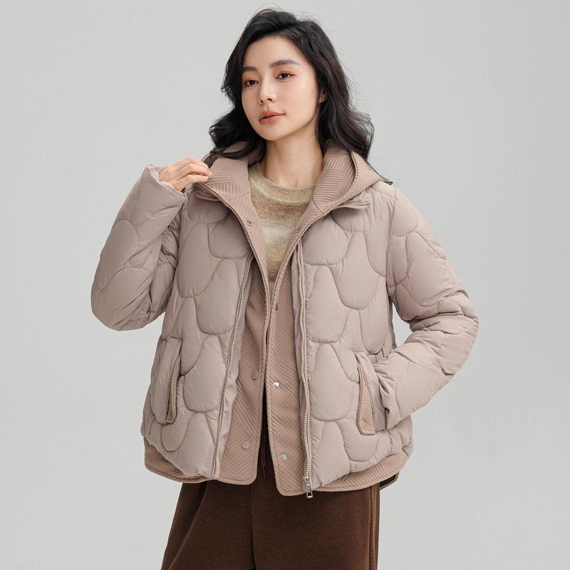 极速短款女士棉服棉衣新款2026宽松韩版时尚百搭冬季连帽棉袄加厚