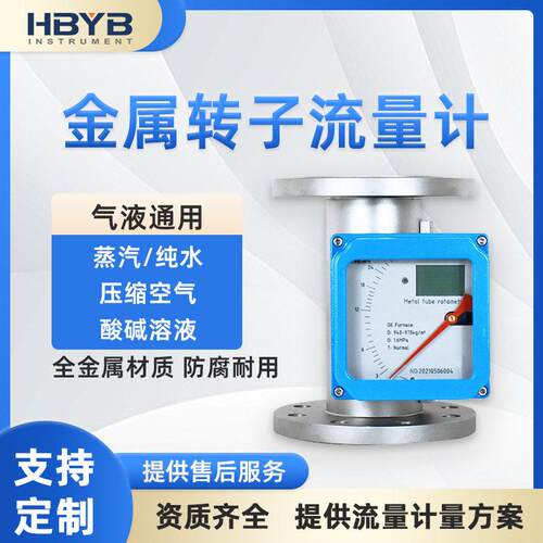 浮子流量计304不锈钢小流量气体流量计4-20MA输出RS485压缩空气