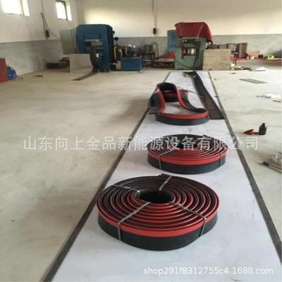 150*15型防溢裙板Y型聚氨酯橡胶煤矿挡煤皮子