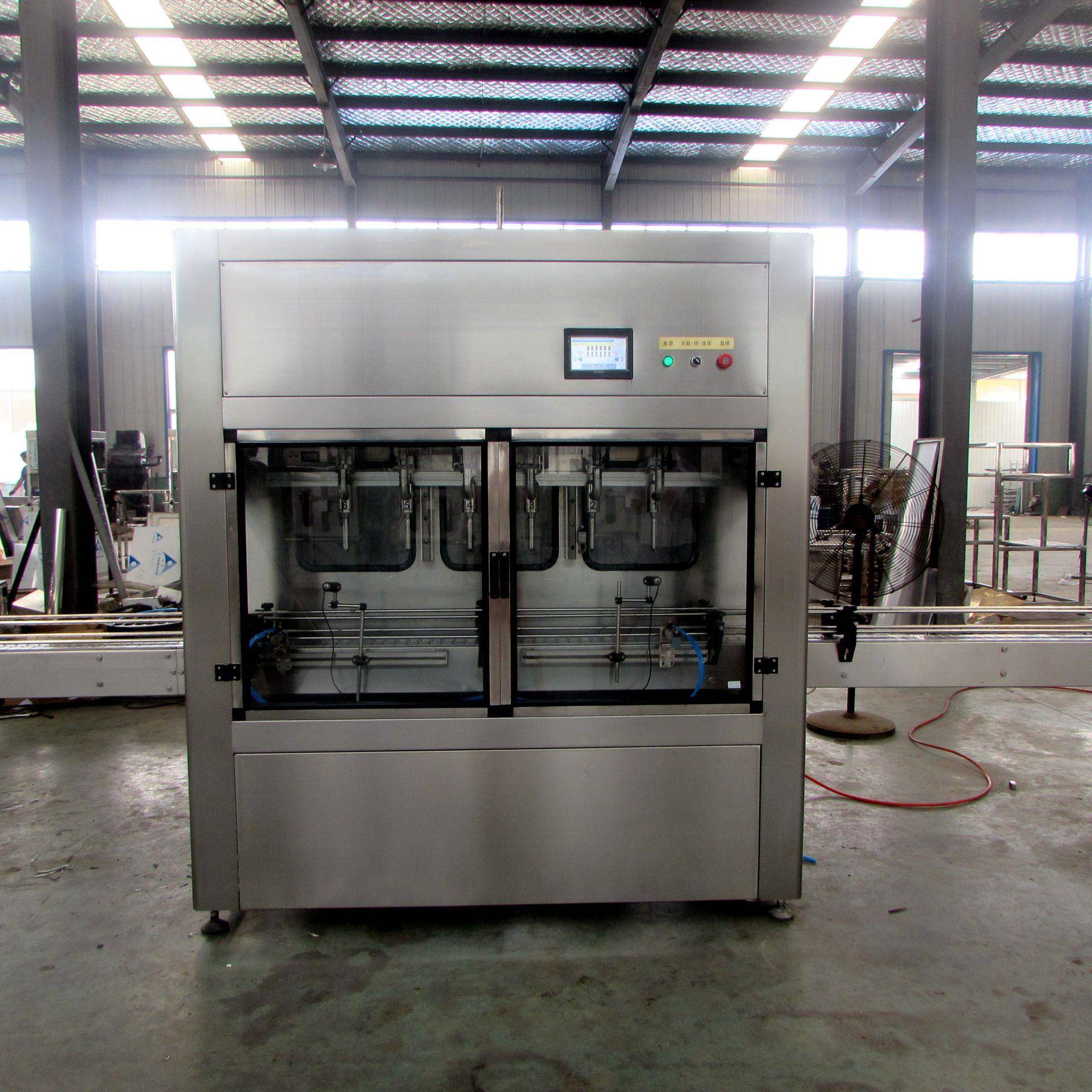 洗衣液洗洁精灌装设备洗手液洗发膏灌装机全自动流量计灌装机