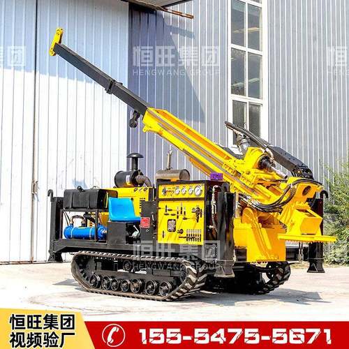 恒旺集团地质勘探取芯千米钻机全液压绳索取芯取样式矿用多角度