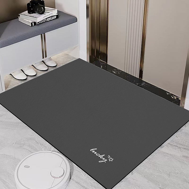 皮革入户门地垫大门口脚垫门垫进门家用防滑玄关地毯可擦免洗pvc