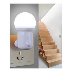 小夜灯插电感应灯夜光灯卧室灯具床头婴儿儿童睡觉壁灯节能灯