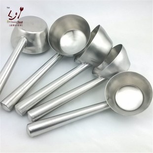 不锈钢饭勺食堂饭勺量壳汤勺饭勺不锈钢J长柄不锈钢饭壳打饭勺饭