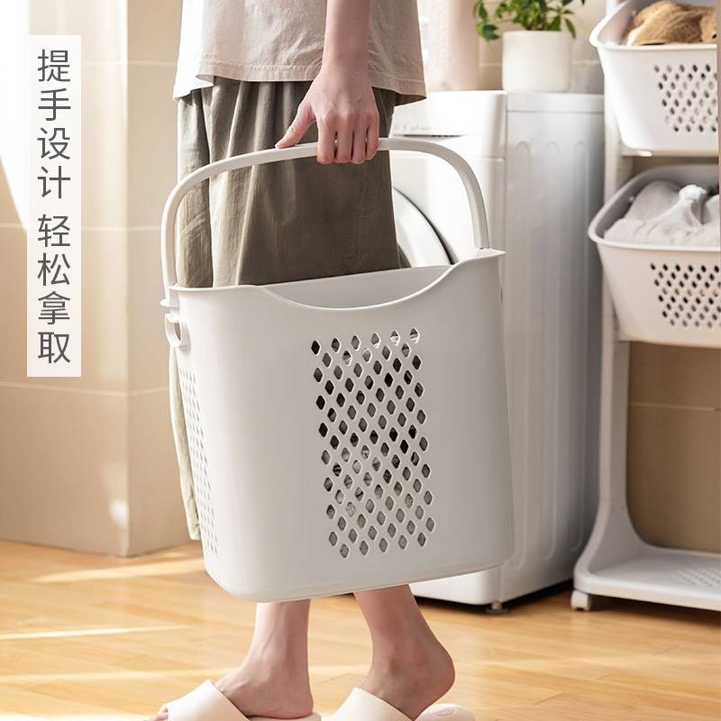 脏衣篮家用卫生间浴室脏衣篮子置物架洗衣桶收纳筐脏衣衣篓
