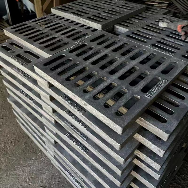 球墨铸铁雨水篦子400*600地下车库用篦子球墨铸铁排水沟盖板