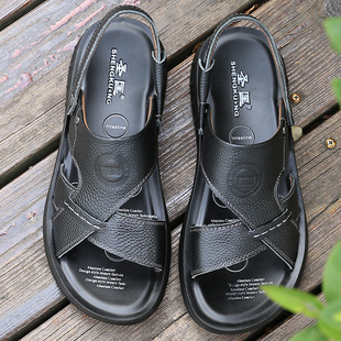 34超小号凉鞋男士夏天37中年特小码沙滩鞋36防滑35爸爸凉拖鞋