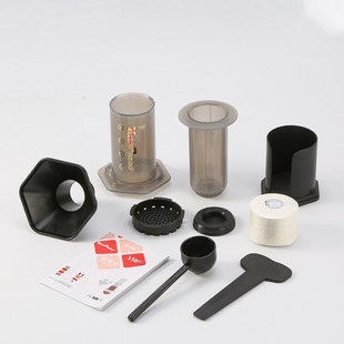 咖啡壶免滤纸便携式手冲法压壶手动旅行咖啡机手压滴滤器压压乐