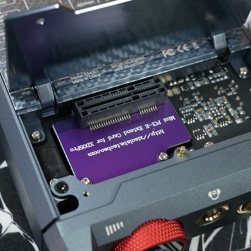 乂度xduoo xd05pro解码耳放专用转接卡mini pci-Ye垂直转换板