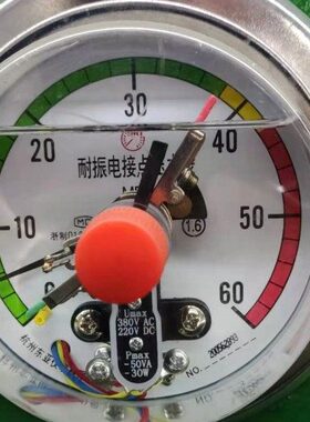 杭州东亚仪表YNXC100ZT耐震耐振抗震电接点压力表40 60MPa油压表