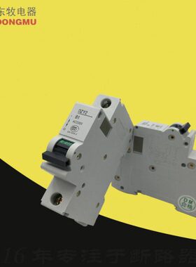 沈阳东牧电器DZY1-G1+BW2空开断路器DZY1-B1+OF辅助DZY2-1/1C+BW1