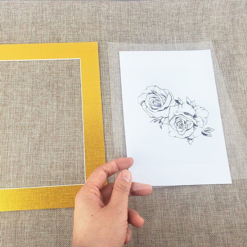 10张单框8开A4a5卡纸彩色画框幼儿园装裱儿童A3简易环保相框4开