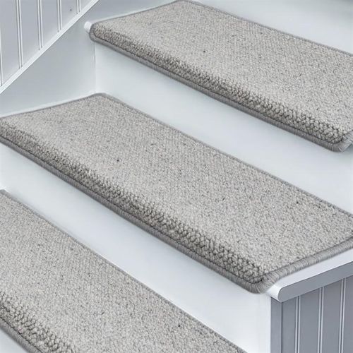 家用羊毛免胶自粘防滑阶梯式楼梯踏步垫别墅复式实木台阶专用地毯