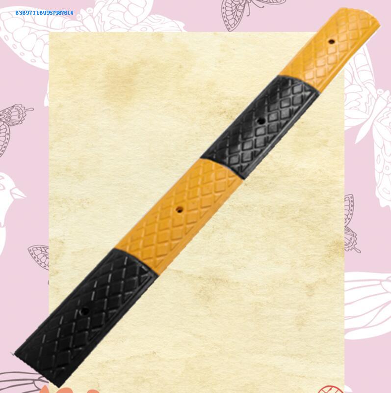 微型减速板减震器限速带非机动车道专用微型橡胶减速带限速器减