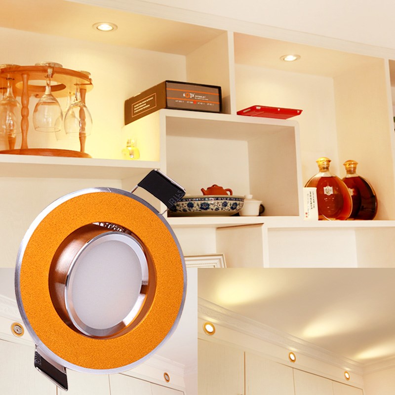 超薄led小筒灯3W5W开孔5公分5.5厘米60 55 50mm酒柜可调天花射灯