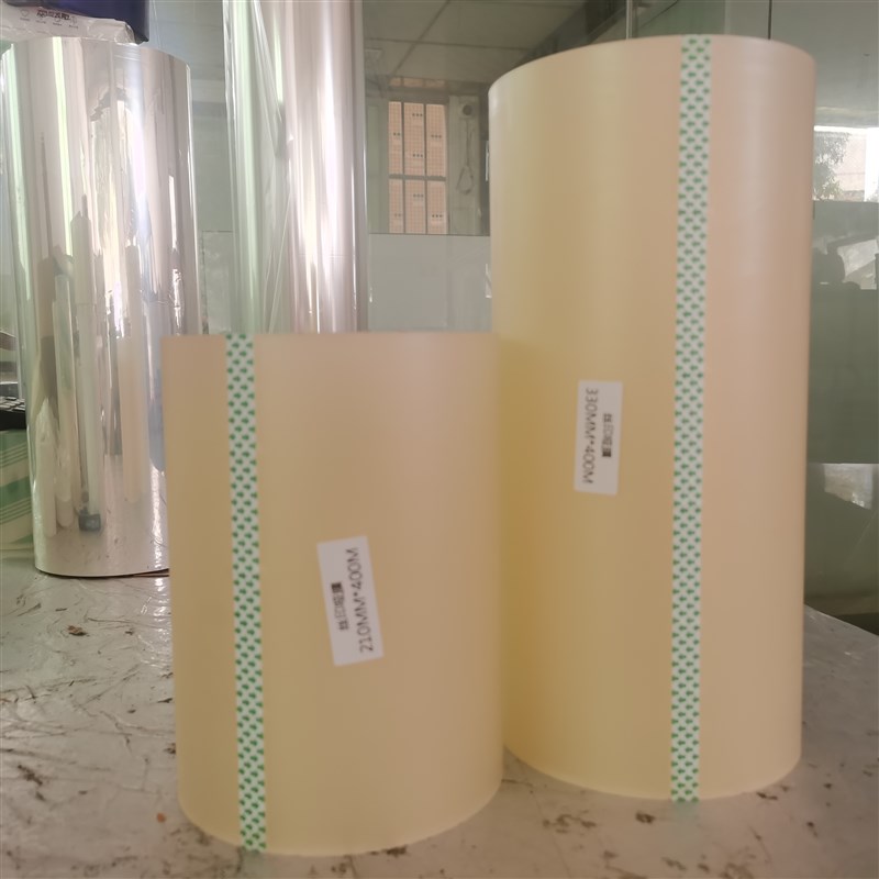 丝印哑膜不干胶冷裱膜自粘满版满色印刷标签覆膜BOPP防卷消光亚膜