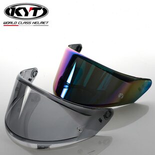 KYT头盔镜片NF-R镜片K2系列镜片GP镜片 黑色片炫彩片透明片