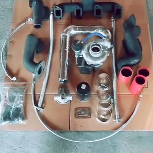 全柴490发动机柴油机拖拉机加装涡轮增压器全套配件