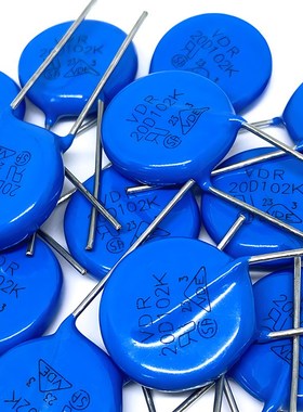 全系列压敏电阻 05D681K 突波吸收蓝色 黄色直插防雷氧化压敏电阻