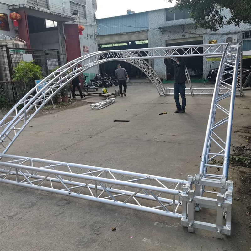 婚庆舞台背景架展会展台航架铝合金方管桁架舞台广告背景