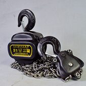 巨牛 修铁链 三角手拉葫芦起重倒链手动工业小型吊机1T2吨35家用装