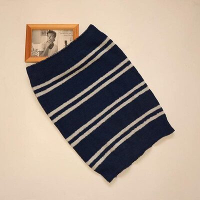 女月子服加长带护肚秋冬保暖腹围护胃护腰男女护腹暖肚防受凉条纹