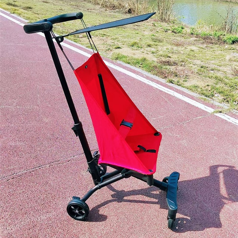 小虎子新款铝合金轻便折叠婴儿手推车简易超轻可登机推车遛娃车