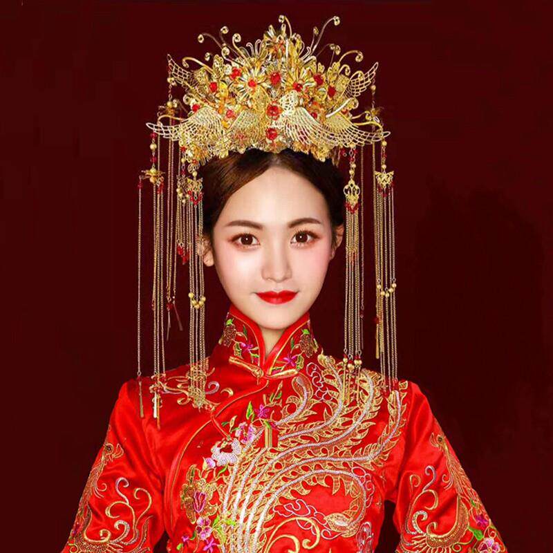 新娘古装头饰中式婚礼皇