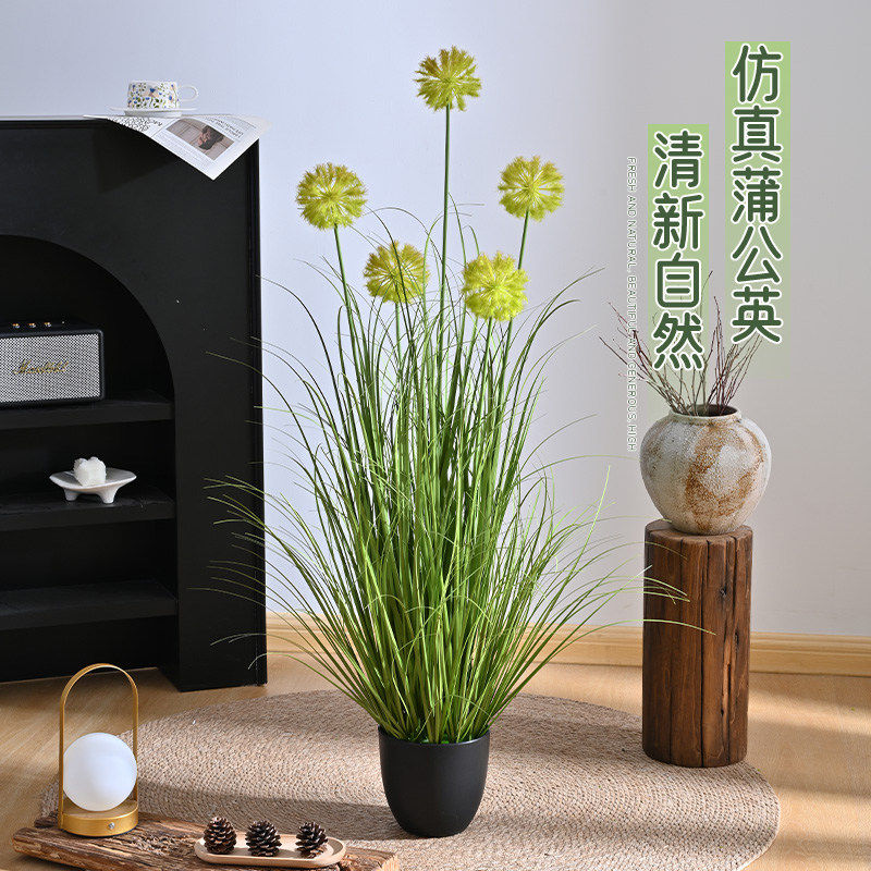 大型蒲公英彷真花假树绿