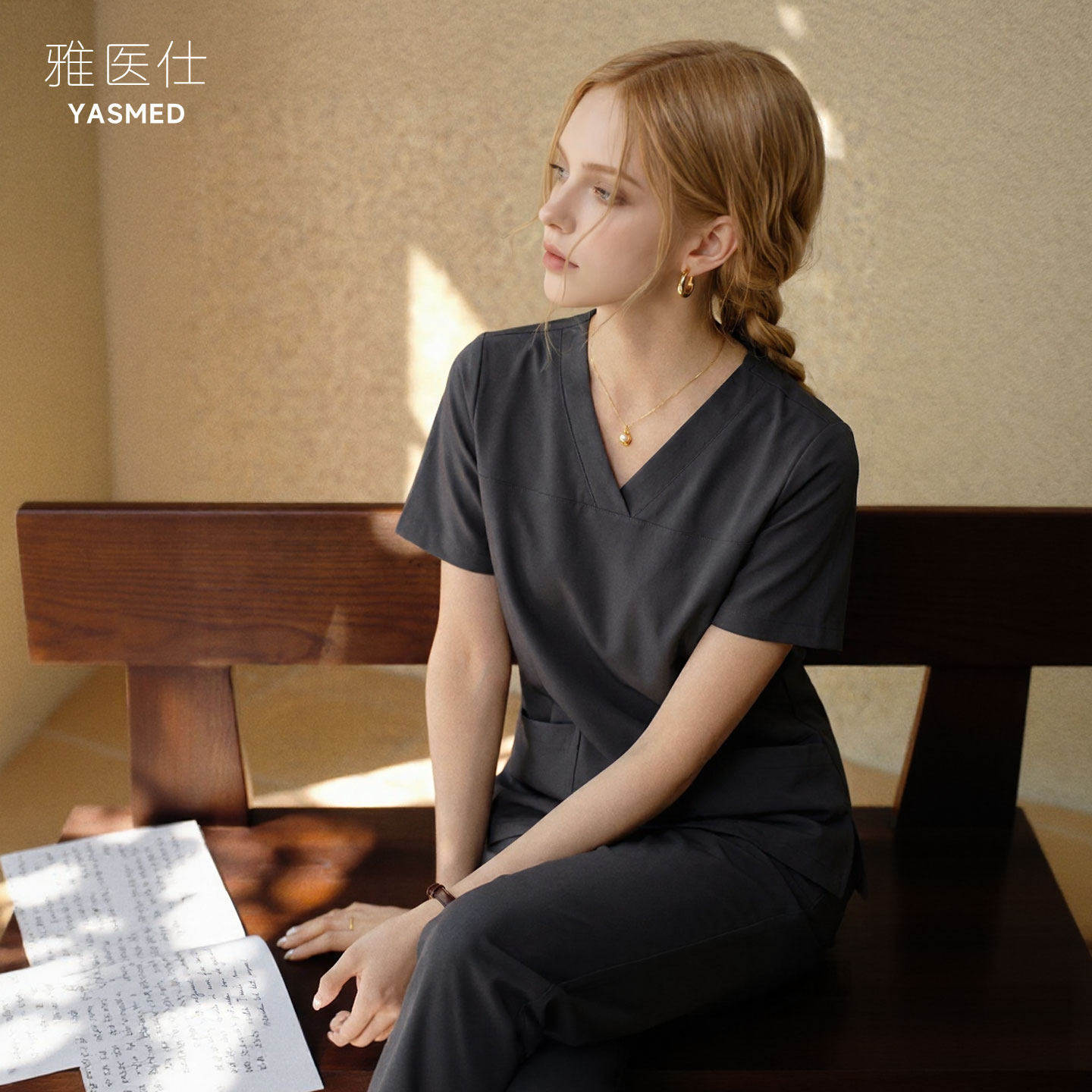 韩国高端洗手衣女护士服