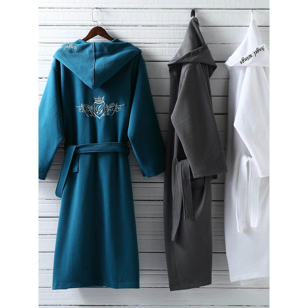 酒店浴袍式浴巾长对男女成人睡衣纯棉睡衣吸水速干毛巾材质浴袍