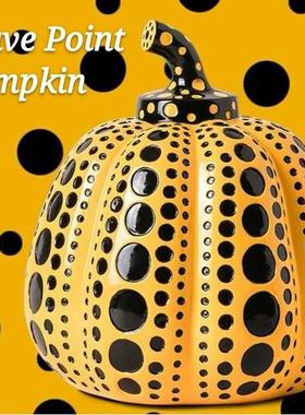 北欧现代家居装饰品摆件 手工波点南瓜 软装样板房工作室陈列摆设