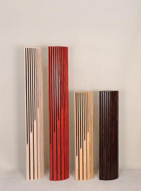 汇声新款20/40实木低频陷阱吸音扩散一体驻波二次余数声学材料