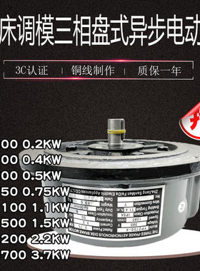 冲牀盘式电机YPE400-4Z三相380V调模电机YPE750-4煞车马达500