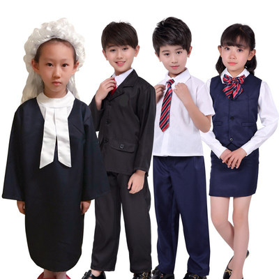 儿童普法教育模拟法庭角