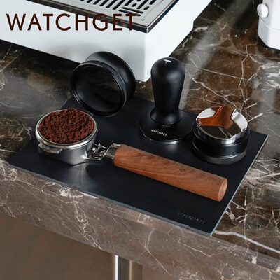 WATCHGET皮垫压粉垫意式咖啡压粉器粉锤保护牛皮垫家用桌垫隔热垫