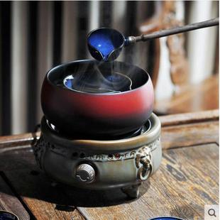 电陶炉煮茶器陶瓷黑茶电热陶壶煮茶炉茶具泡茶干泡碗茶具家用复古