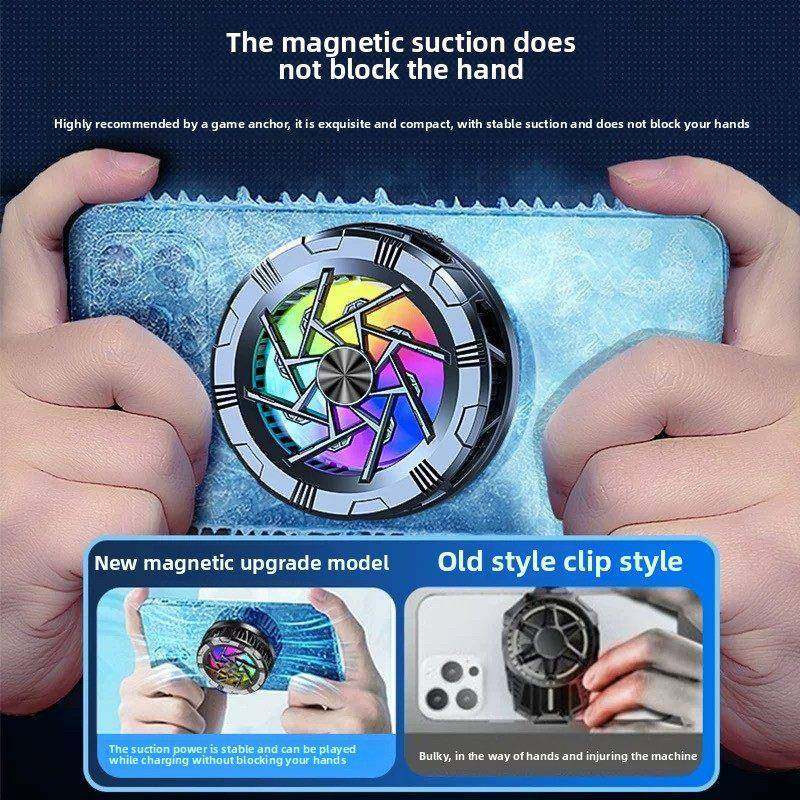 新款礼包【1秒结冰】手机散热器降温神器磁吸式制冷半导体