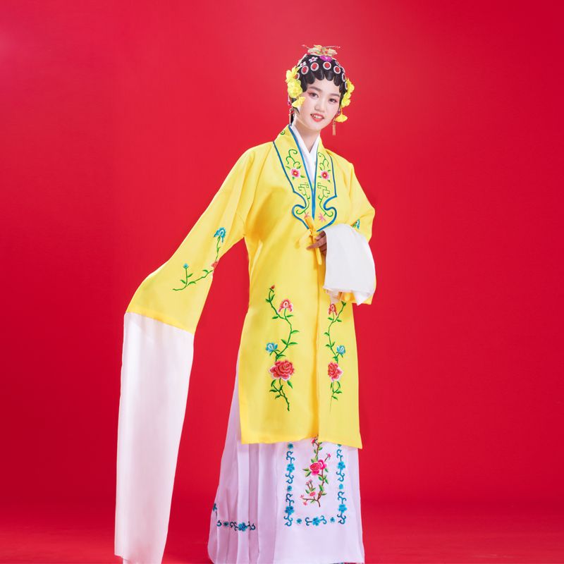 花旦戏服戏剧服装京曲练