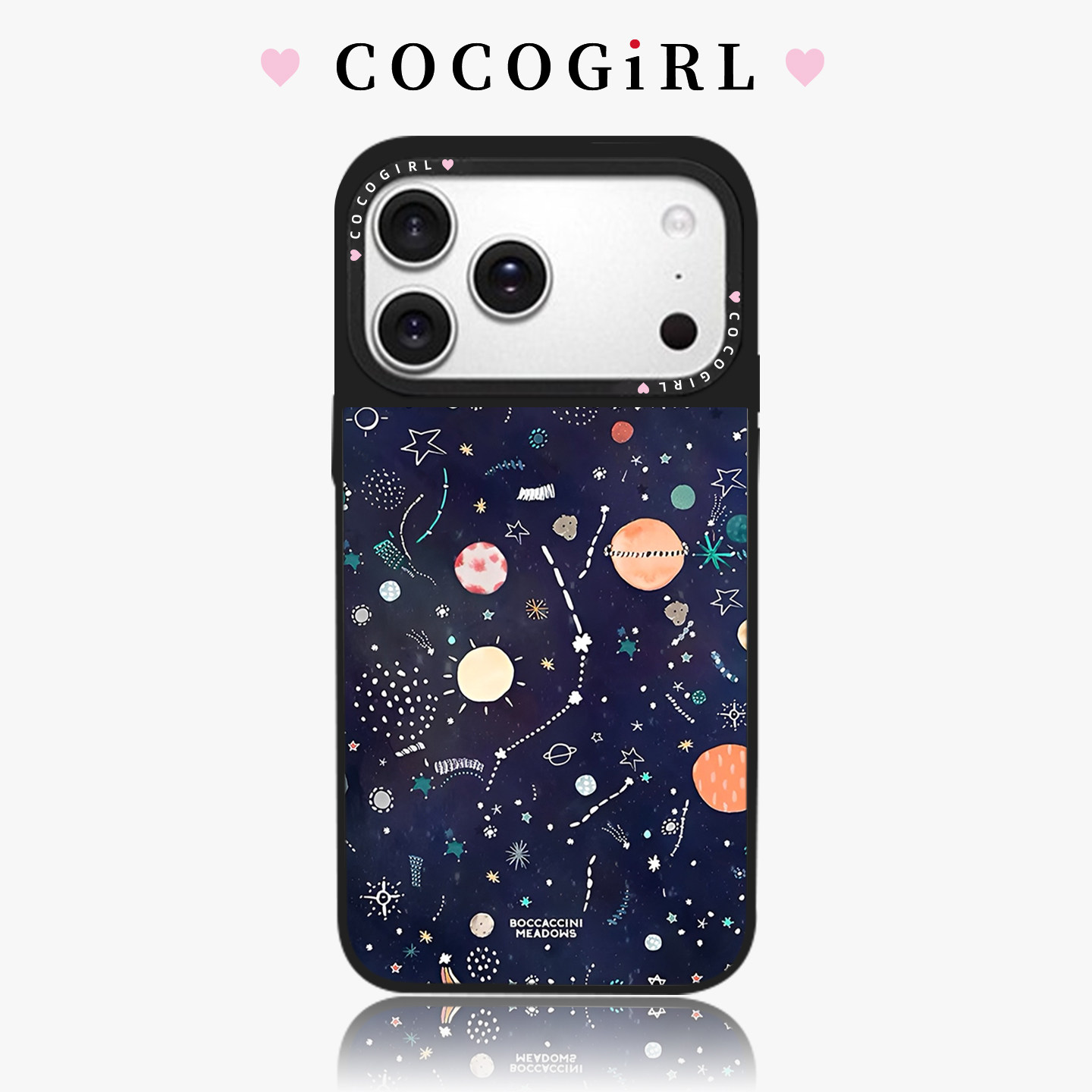 COCOGIRL联名相机按键全包天际星空适用iPhone16pro手机壳苹果15ProMax超火14网红13甜蜜12女生11磁吸XR镜面