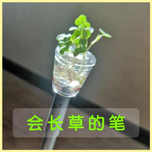 0.5mm针管迷你盆栽中性笔