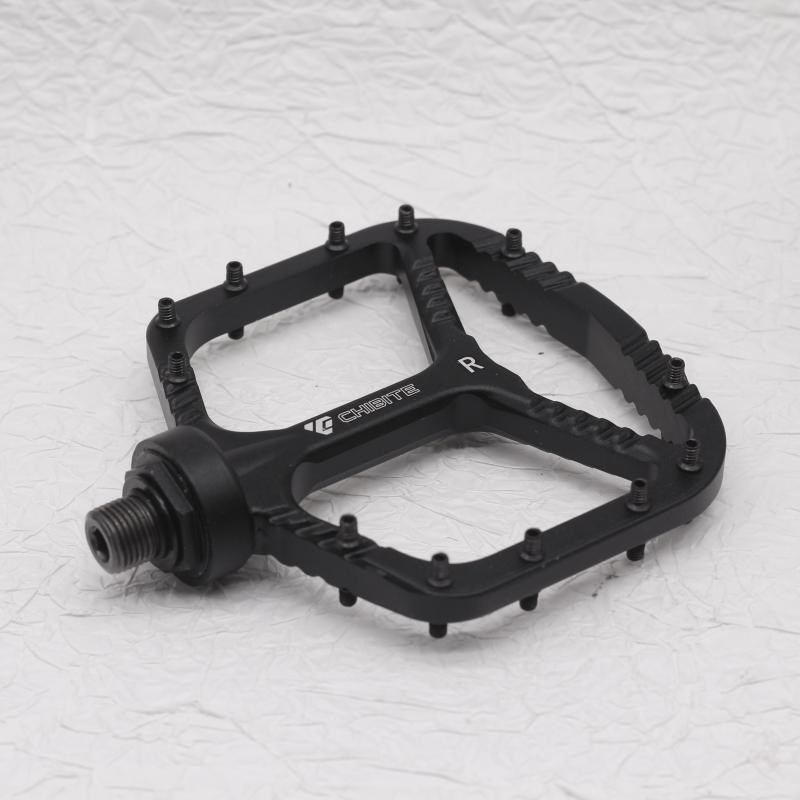 CHIBITfE脚踏山地自行车铝合金速降越野踏板平踏高强度AM土坡加拿