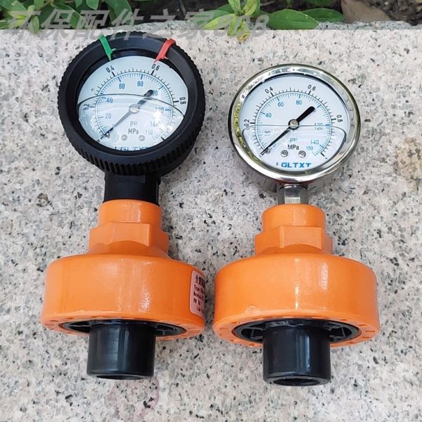 YN60直径60/100mm1MPa耐震隔膜压力表 油压压力表4分/6分内丝接口