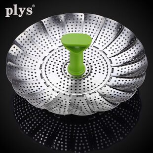 馒头蒸盘伸缩小笼包家用蒸笼篦子折叠不锈钢神器蒸架蒸屉子多功能