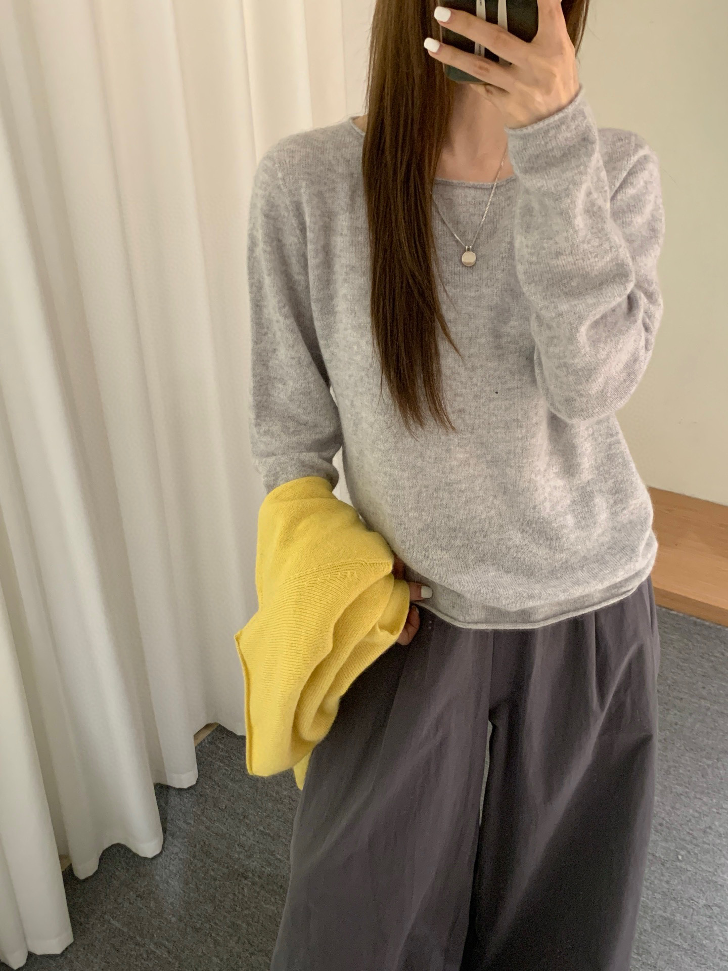 非真实价格：韩系休闲简约百搭针织衫