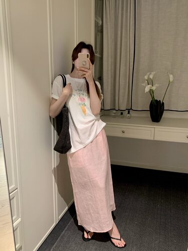 非真实价格：韩国Chic气质温柔小女人设计感时髦休闲短袖T恤