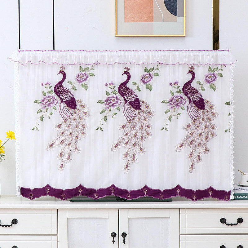 电视罩85寸挂墙台式防尘罩75寸液晶电视机全包现代简约电视套欧式