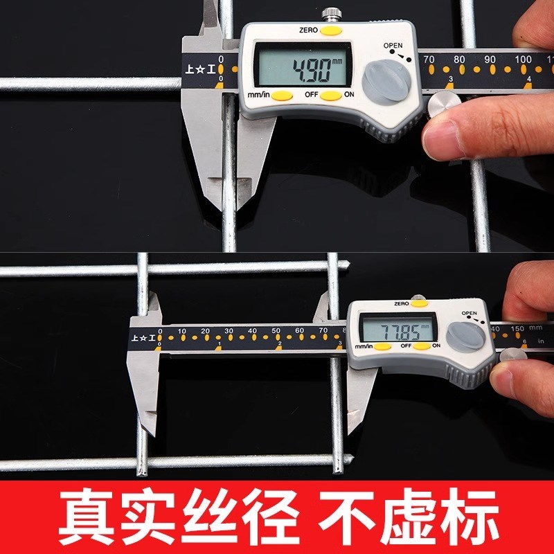 镀锌铁丝网片围栏小孔加粗养殖网狗笼鸡笼养殖长方孔网格网片钢丝