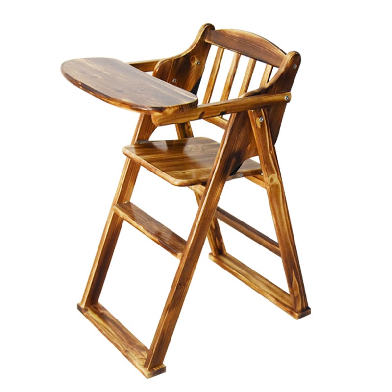 宝宝餐桌椅实木儿童餐椅多功能可折叠便收纳婴儿吃饭餐椅酒店餐椅